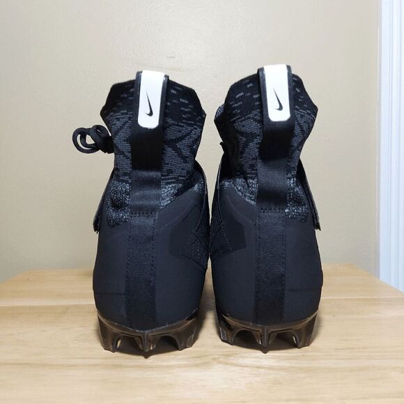 Nike Alpha Menace Elite 2 Flyknit Football Cleats Black White AO3374-001 Men's - Picture 5 of 7